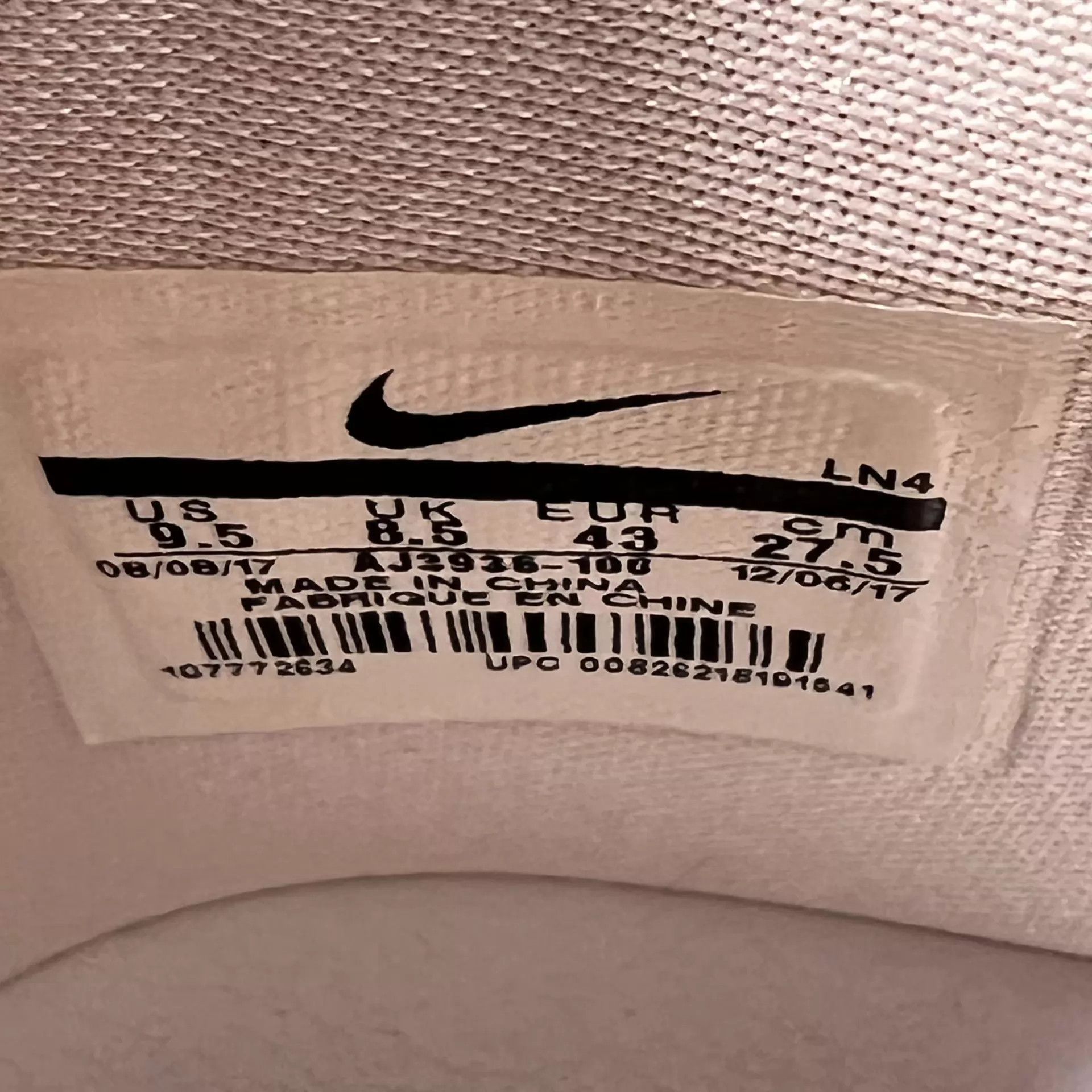 Nike Nike LeBron15 x Kith White Flor Embro AJ3936-100 43 Size US 10 / EU 43 - 6 Thumbnail