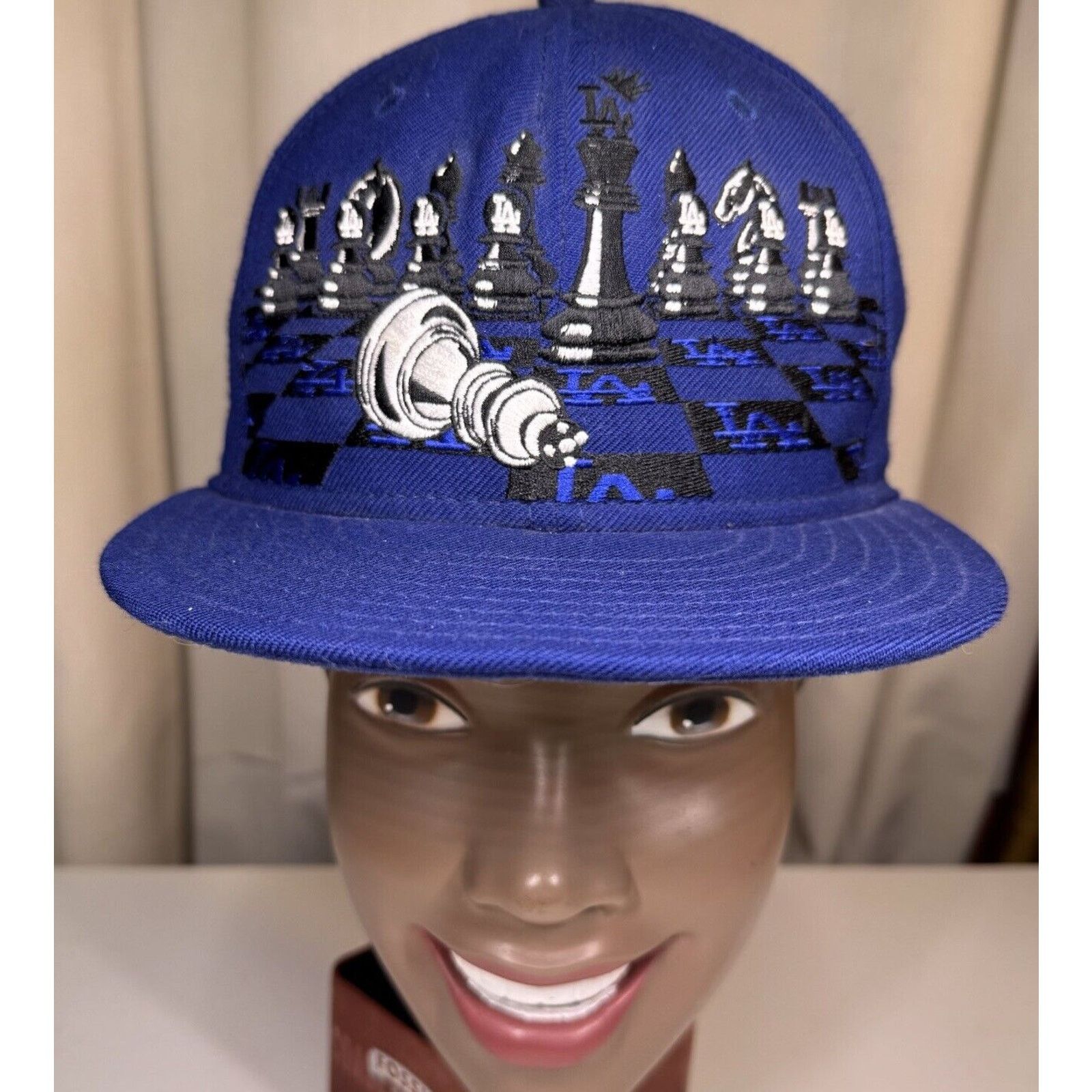 59Fifty New Era MLB Los Angeles Dodgers Fitted Hat Sz 5/8