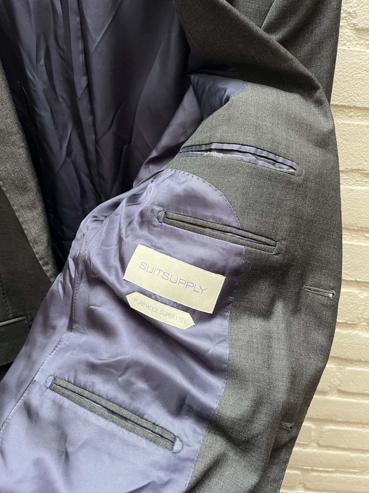 Suitsupply Sutsupply lazio wool blazer slim Size 38S - 15 Thumbnail