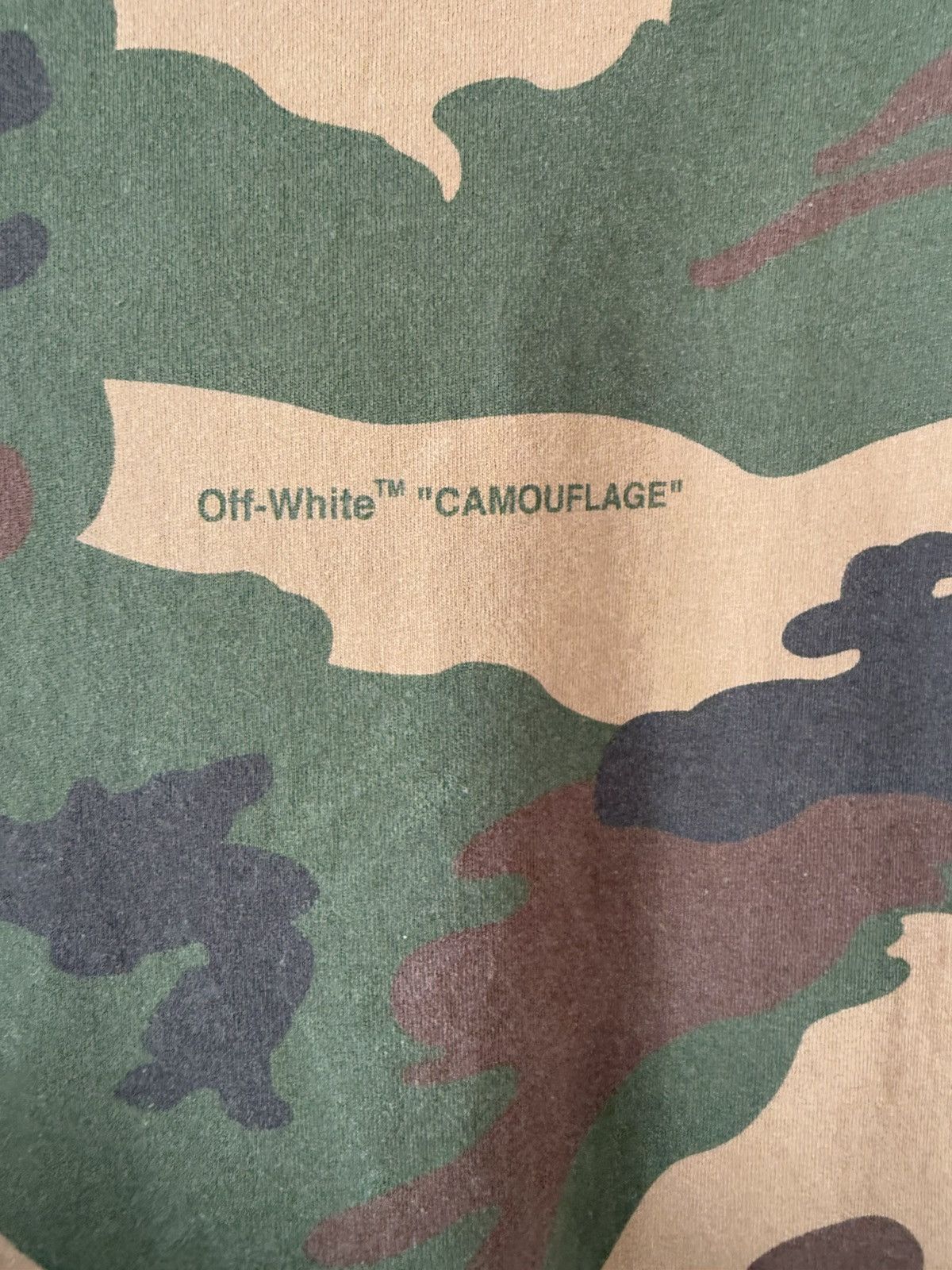 Off-White Off-White Camo t-shirt Size US L / EU 52-54 / 3 - 4 Thumbnail