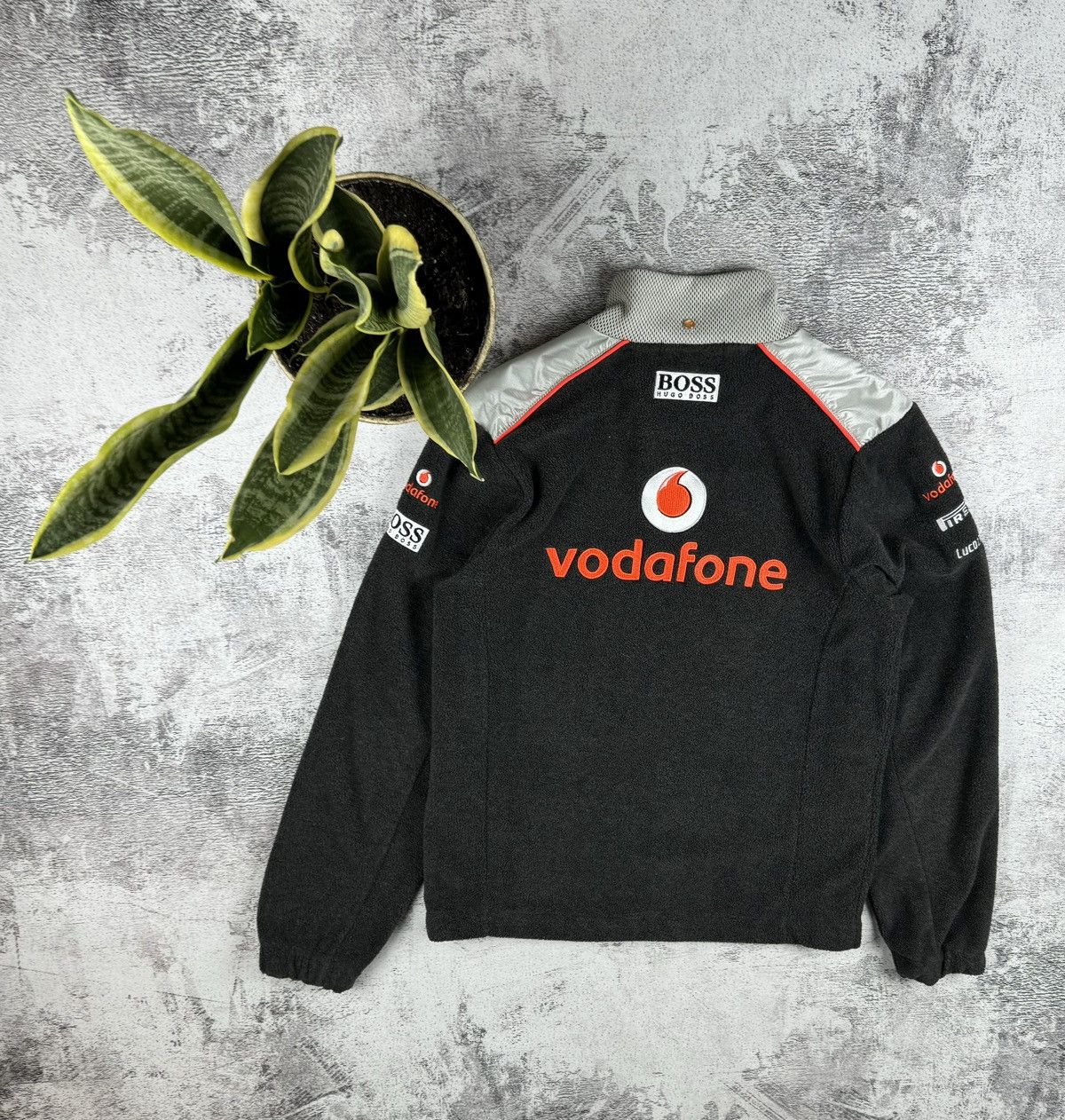 HUGO BOSS F1 McLAREN MERCEDES Jacket ヒューゴ ボス マクラーレン メルセデス F1 ジャケット M ベンツ ボーダーフォン MOTO × Mercedes-Benz × Racing Mercedes-Benz McLaren Vodafone