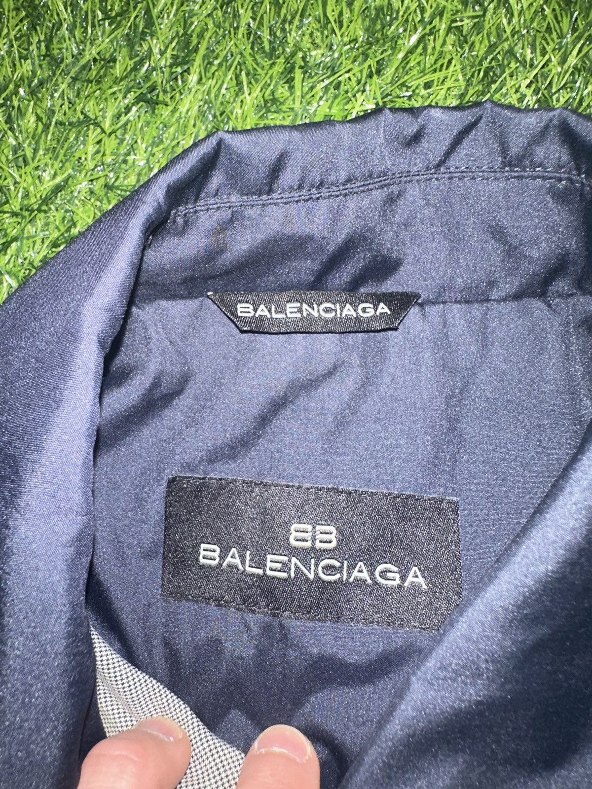 Balenciaga Vintage balenciaga zip up collar jacket size m/l Size US M / EU 48-50 / 2 - 4 Thumbnail