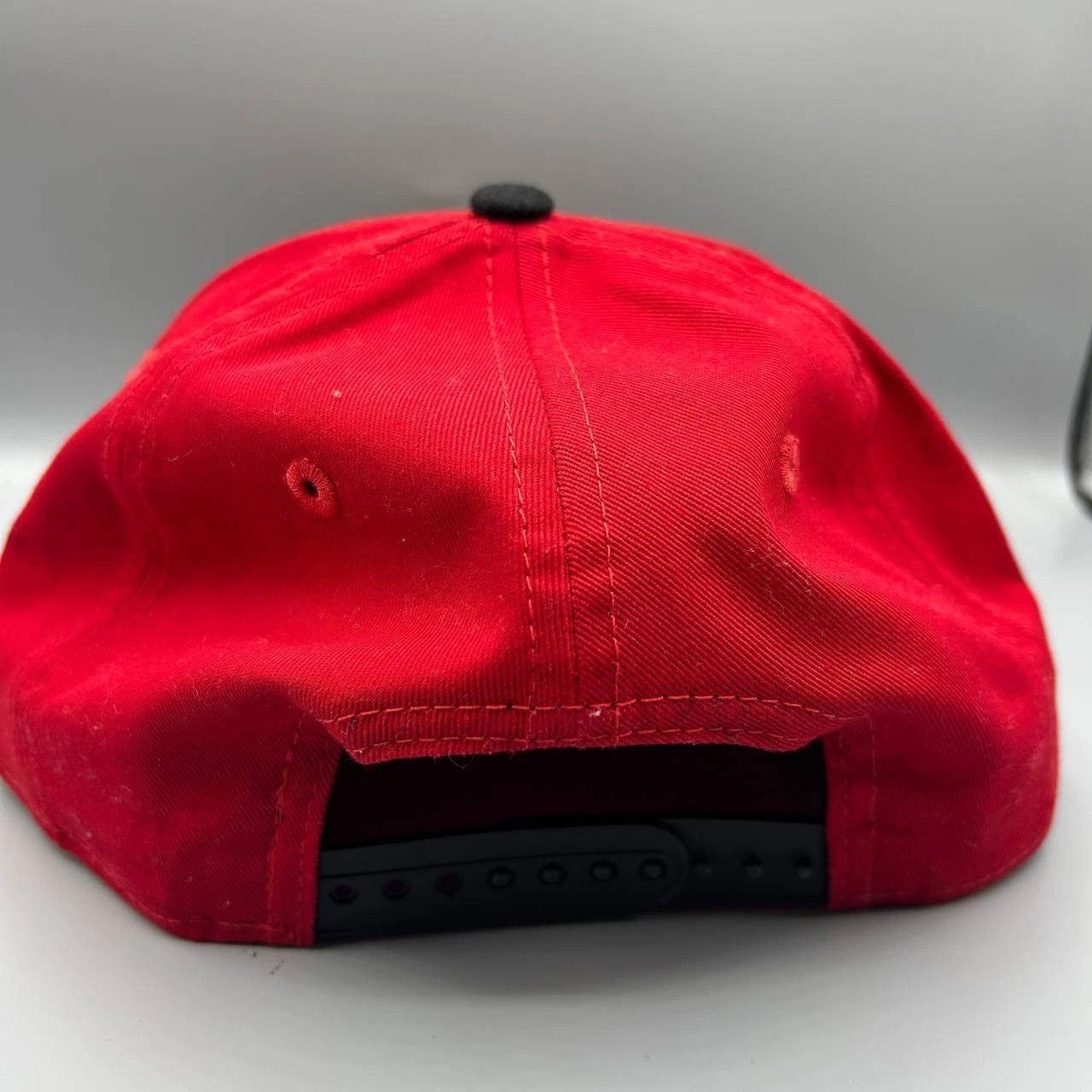 New Era Atlanta Hawks Hat Men M-L Red Embroidered Snap Back Cotton Size ONE SIZE - 5 Thumbnail