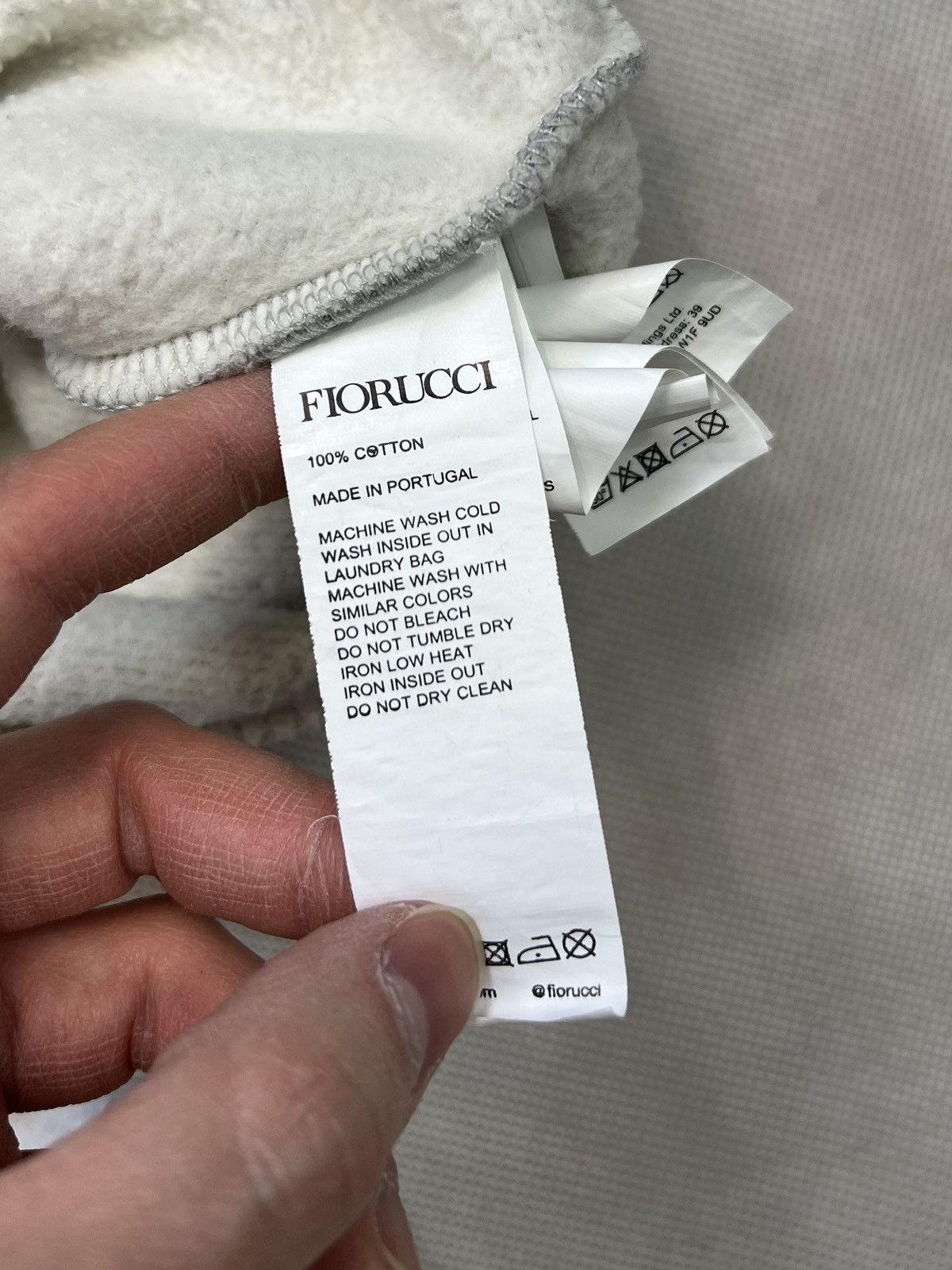 Fiorucci Sweatshirt Fiorucci Angeles Big Logo Grey Size US L / EU 52-54 / 3 - 4 Thumbnail
