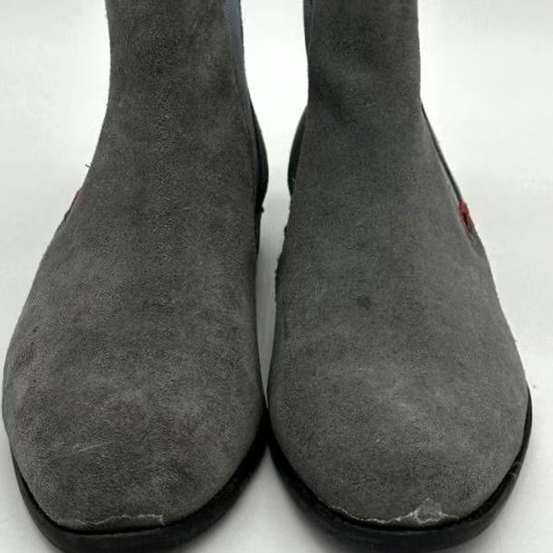 Joseph Marc Joseph Chelsea Boots Suede Leather Womens 10.5 Grey Ankle Pull On Boots Womens Mens? Size US 11 / IT 41 - 3 Thumbnail