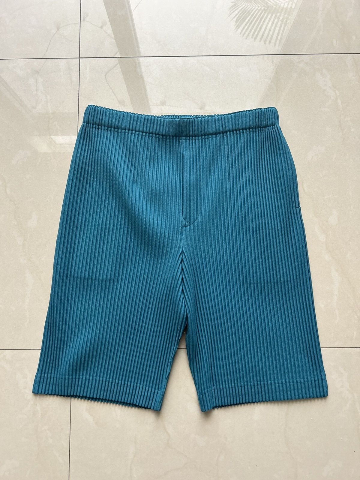 Issey Miyake Issey miyake pleated shorts green Size US 34 / EU 50 - 1 Thumbnail
