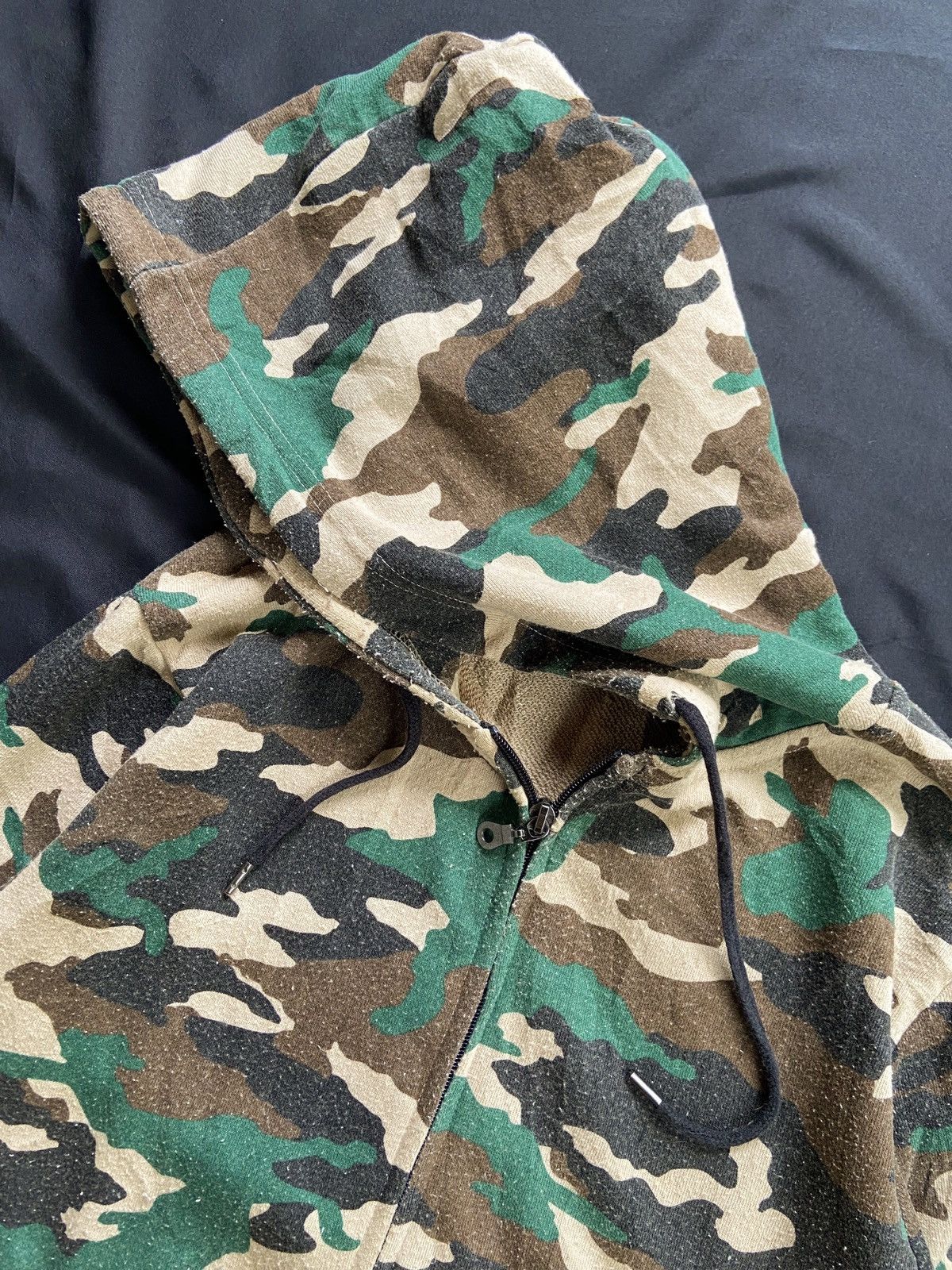 Japanese Brand BROWNY ARMY STYLE ZIP HOODIE Size US M / EU 48-50 / 2 - 9 Thumbnail