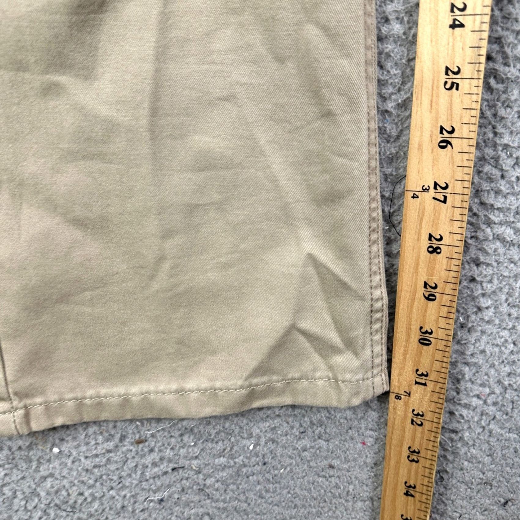 Levi's Levis 514 Jeans Straight Fit Mens 36X32 Beige 5 Pockets White Tab Casual Regular Size US 36 / EU 52 - 5 Thumbnail