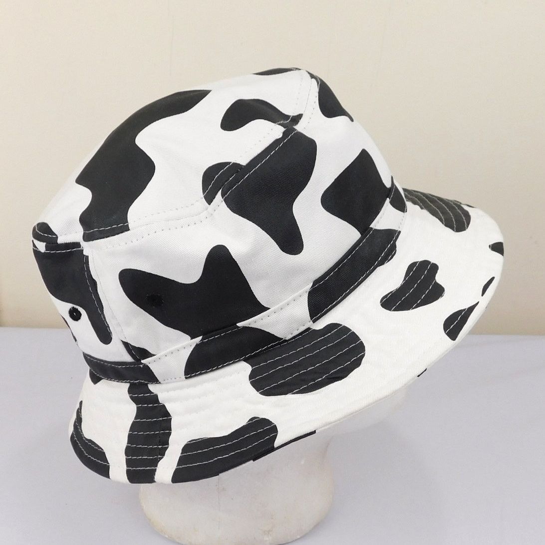 Urban Outfitters Urban Outfitters Cow Print Bucket Hat OSFA All Over Print Size ONE SIZE - 2 Thumbnail
