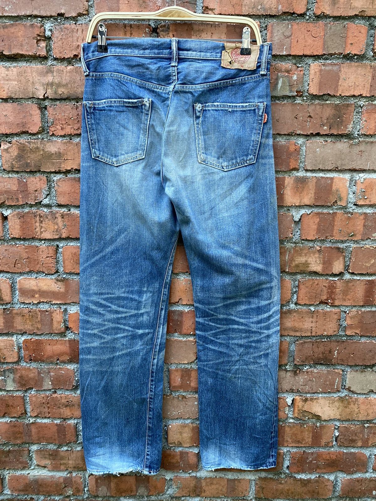 Japanese Brand × Vintage size 32x31.5 vintage omnigod japanese brand redline denime Size US 31 - 2 Thumbnail
