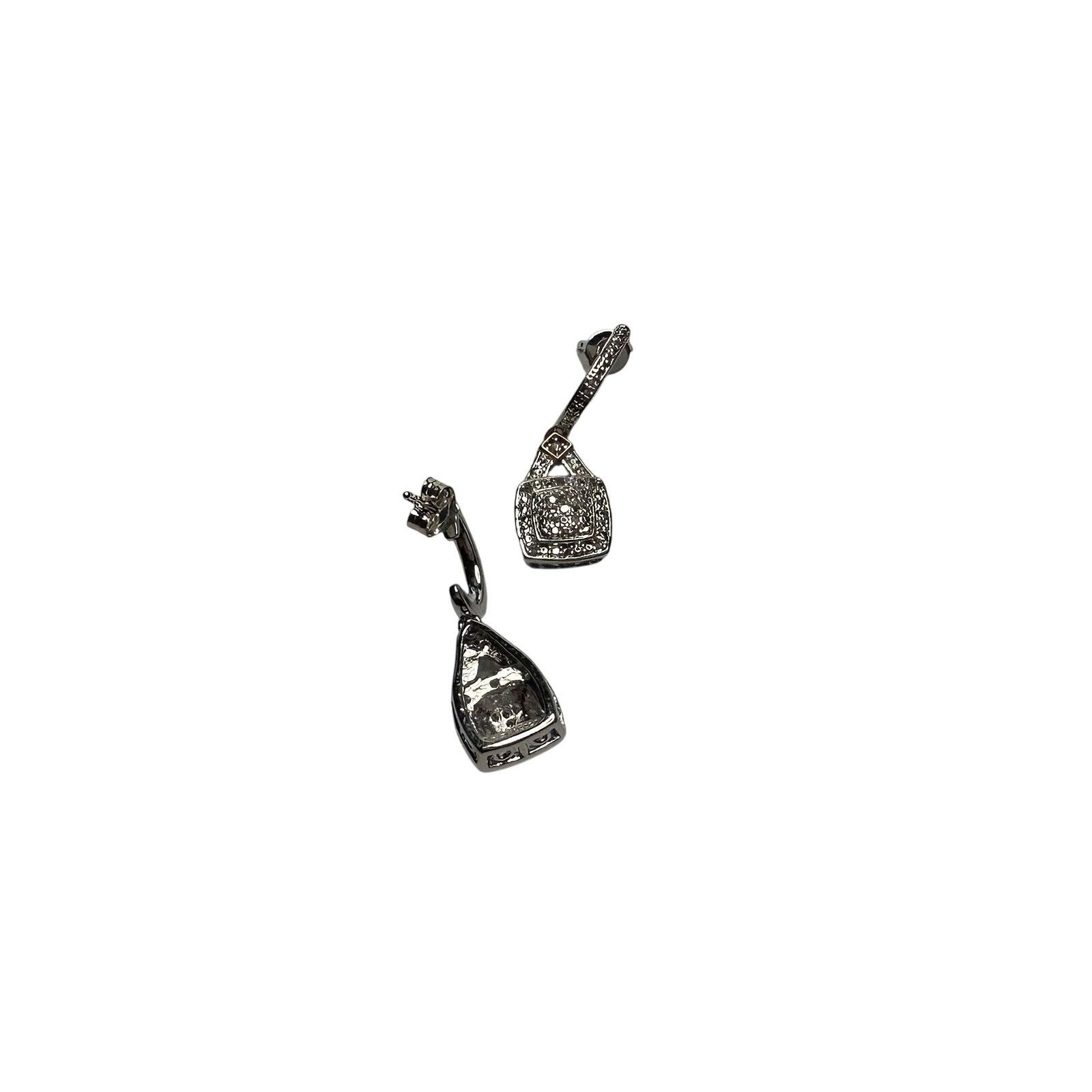 Other 1/4 Carat Diamond Cushion Cut Dangle Earrings Size ONE SIZE - 11 Thumbnail