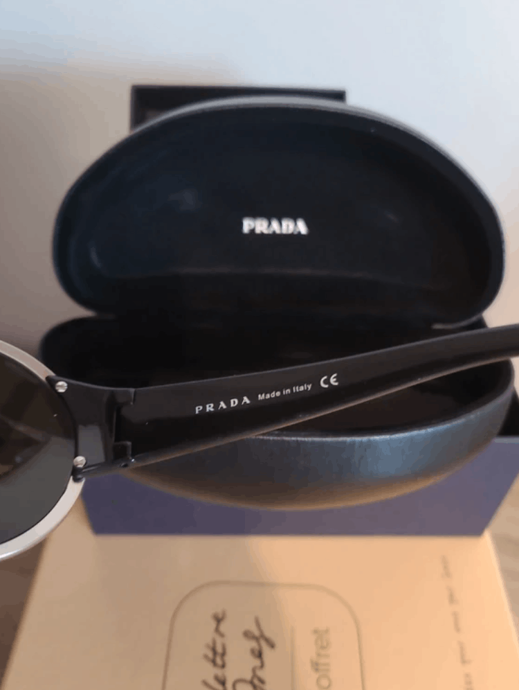 Prada PRADA Sunglasses Flame Star Wrap Star Rimless Luna Rossa Size ONE SIZE - 5 Thumbnail
