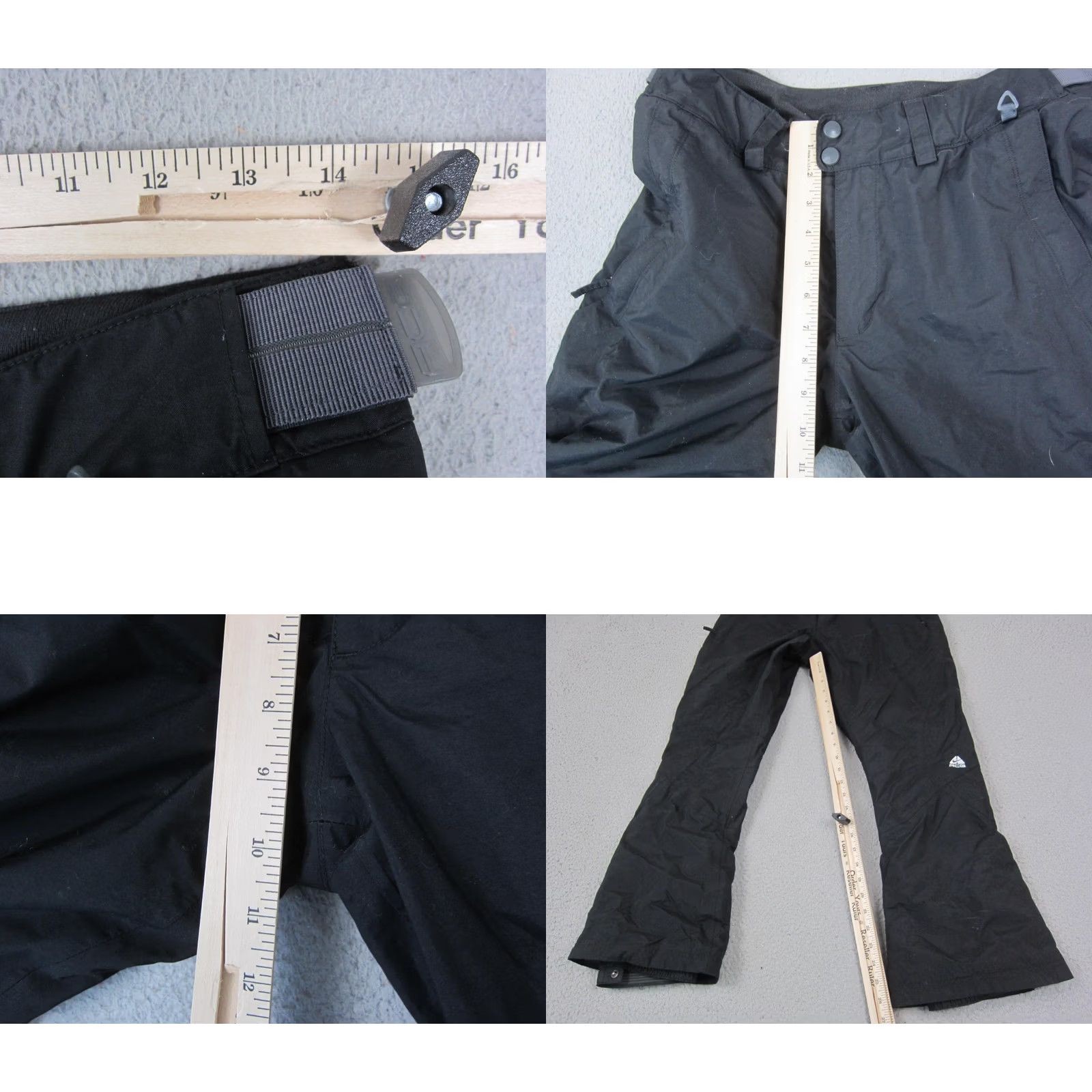 Nike Nike ACG Pants Womens S Black Insulated Snowboard Ski 3 Outer Layers Outdoor Snow Pants Regular Fit Size 28" / US 6 / IT 42 - 8 Thumbnail