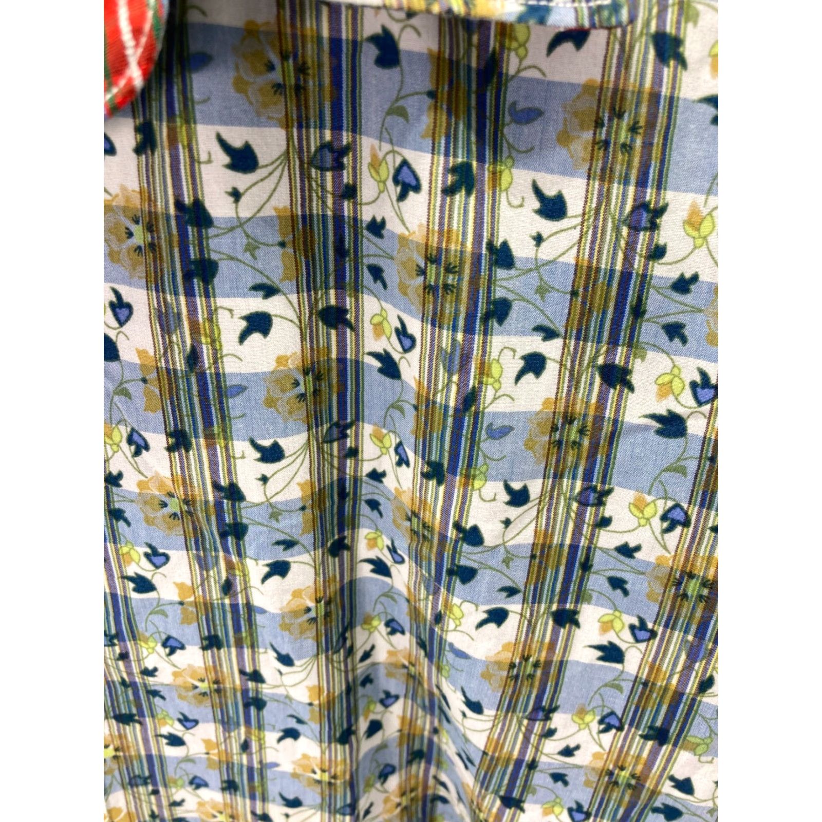 Robert Graham Robert Graham Button Up Shirt Mens XL Multicolor Floral Cotton Long Sleeve Size US XL / EU 56 / 4 - 6 Thumbnail