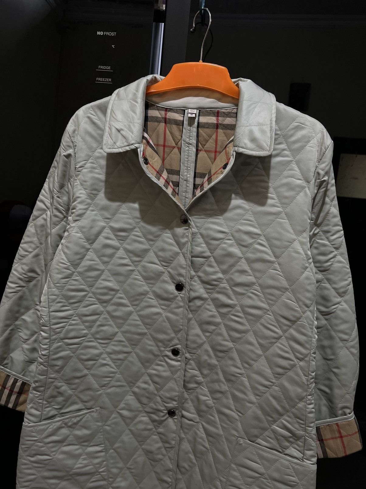 Burberry Burberry Quilted Jacket Coat Blazer Nova Check Lined Sage M Size M / US 6-8 / IT 42-44 - 2 Thumbnail
