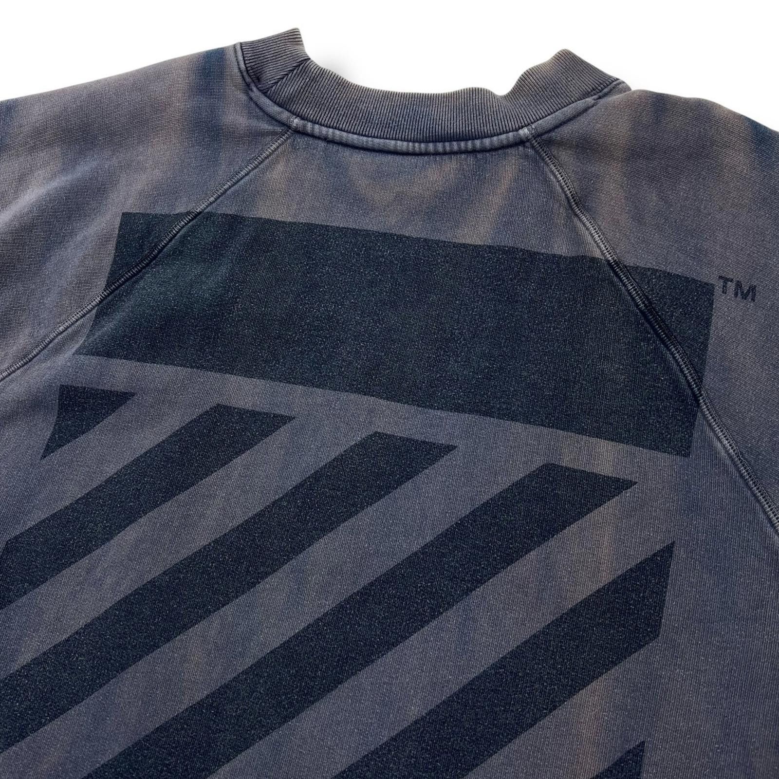 Off-White Off-White Bleach Diagonal Sweatshirt Size US L / EU 52-54 / 3 - 4 Thumbnail