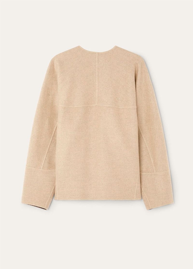 Loro Piana o1srvl11e0526 FAP3160 Navid Jacket in Beige/Brown Size XS / US 0-2 / IT 36-38 - 6 Thumbnail