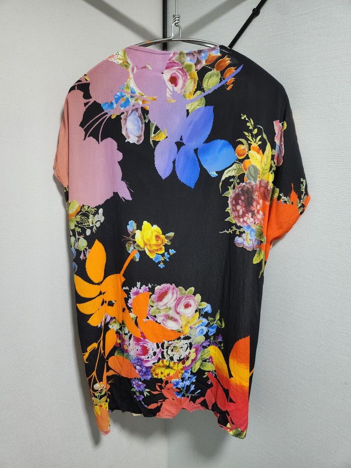 Vivienne Westwood VIVIENNE WESTWOOD 2 different fabrics Double square t shirt Size ONE SIZE - 5 Thumbnail