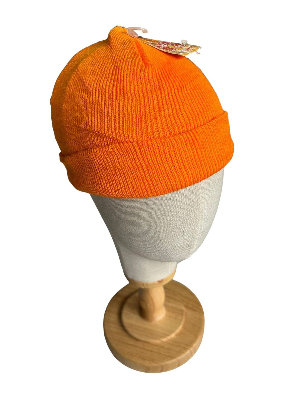 David Beckham × Japanese Brand Orange Beanie David Beckham Style Size ONE SIZE - 2 Thumbnail