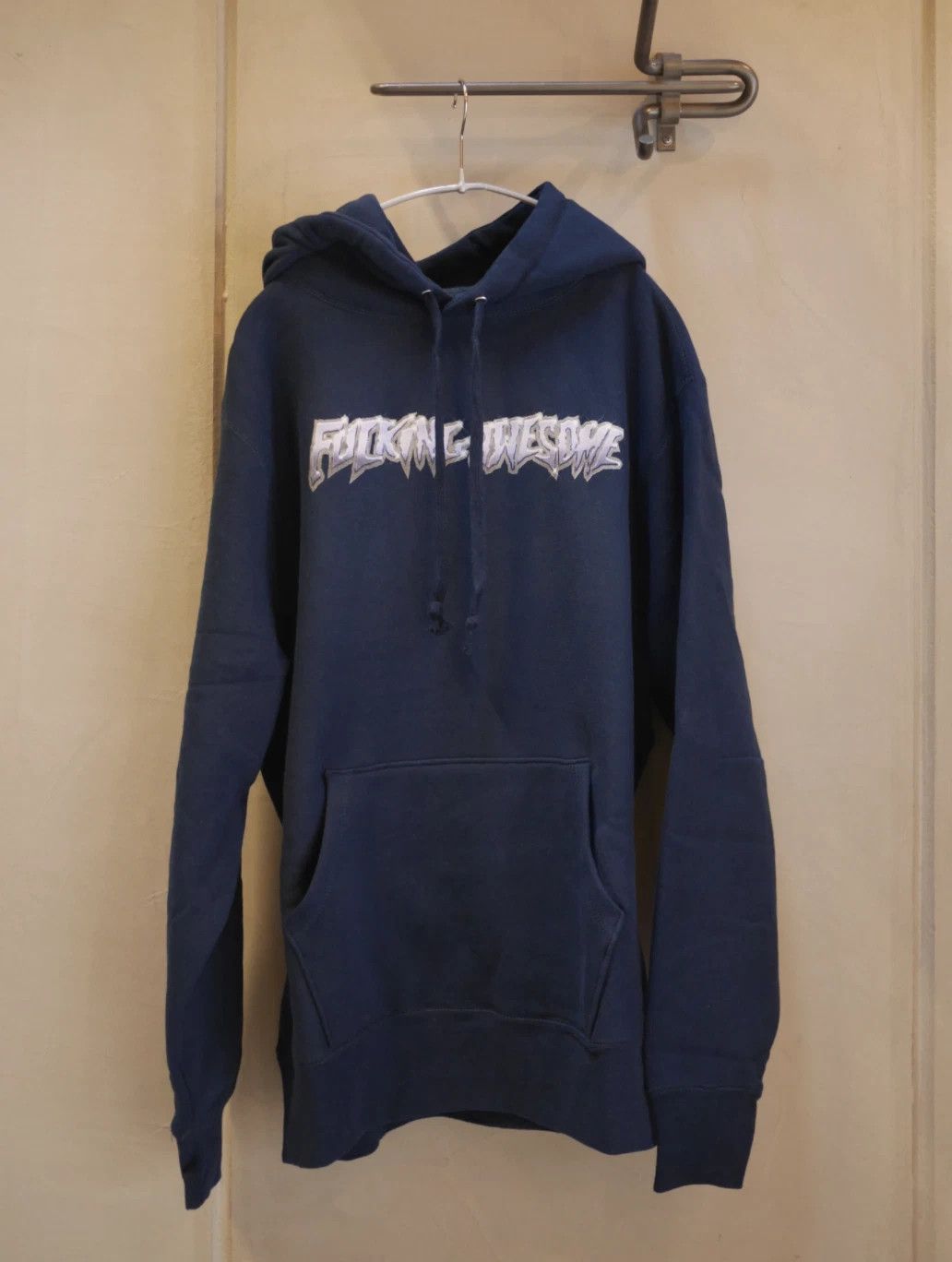 Fucking Awesome FA SUPREME JASON DILL Chrome HOODIE NAVY PULLOVER HOODED Size US M / EU 48-50 / 2 - 1 Thumbnail