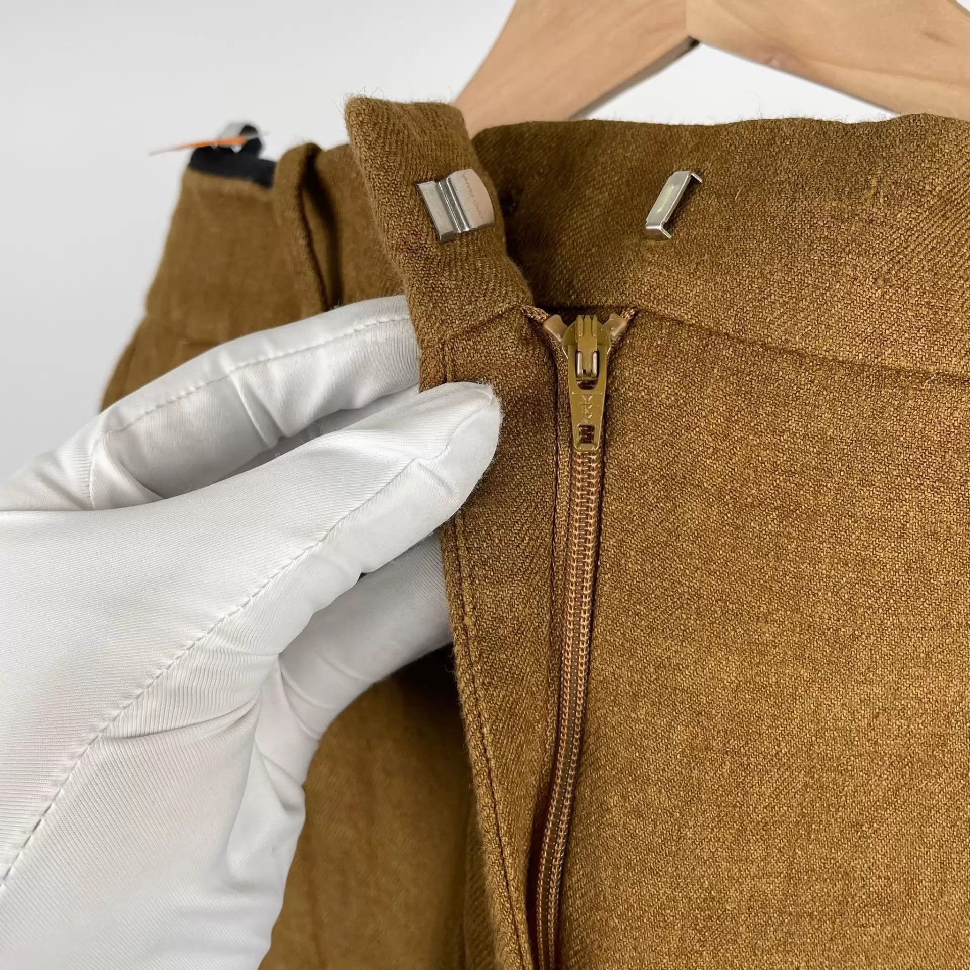 Loro Piana LP Linen Brown 40 Pants Size 27" / US 4 / IT 40 - 4 Thumbnail