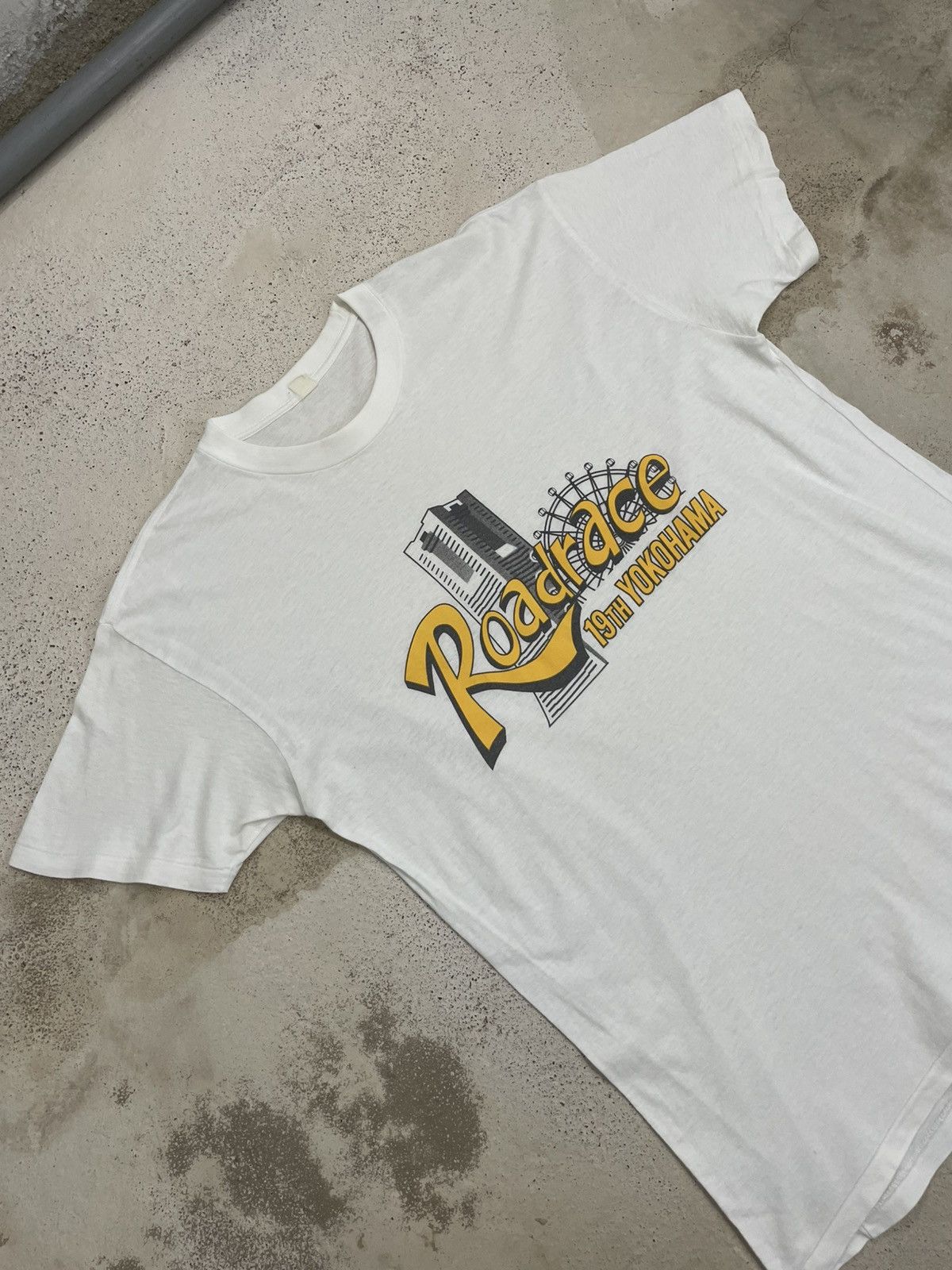 Japanese Brand × Vintage Vintage RoadRace 10th Yokohama Japan Event Tee Size US M / EU 48-50 / 2 - 3 Thumbnail