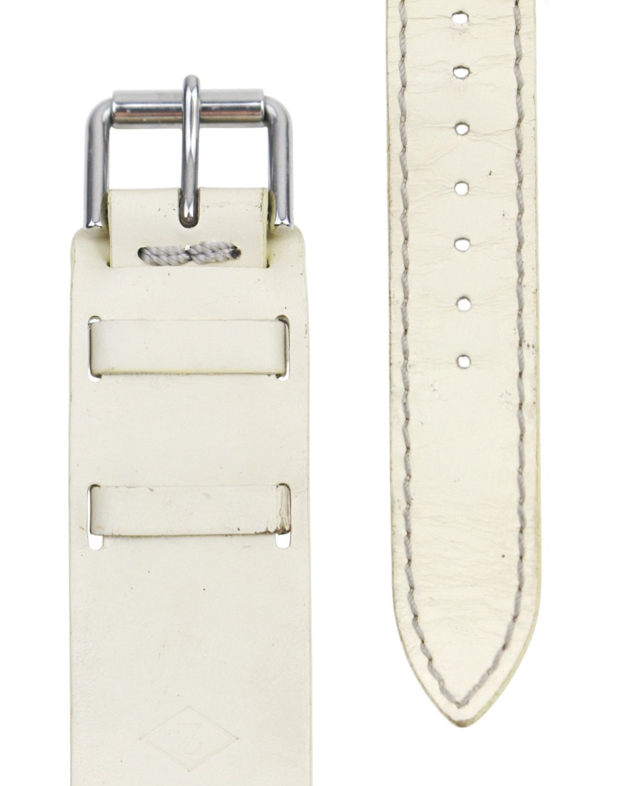 Issey Miyake × Seiko 2000S CABANE DE ZUCCA SEIKO MILK LEATHER CUFF WATCH Size ONE SIZE - 6 Thumbnail