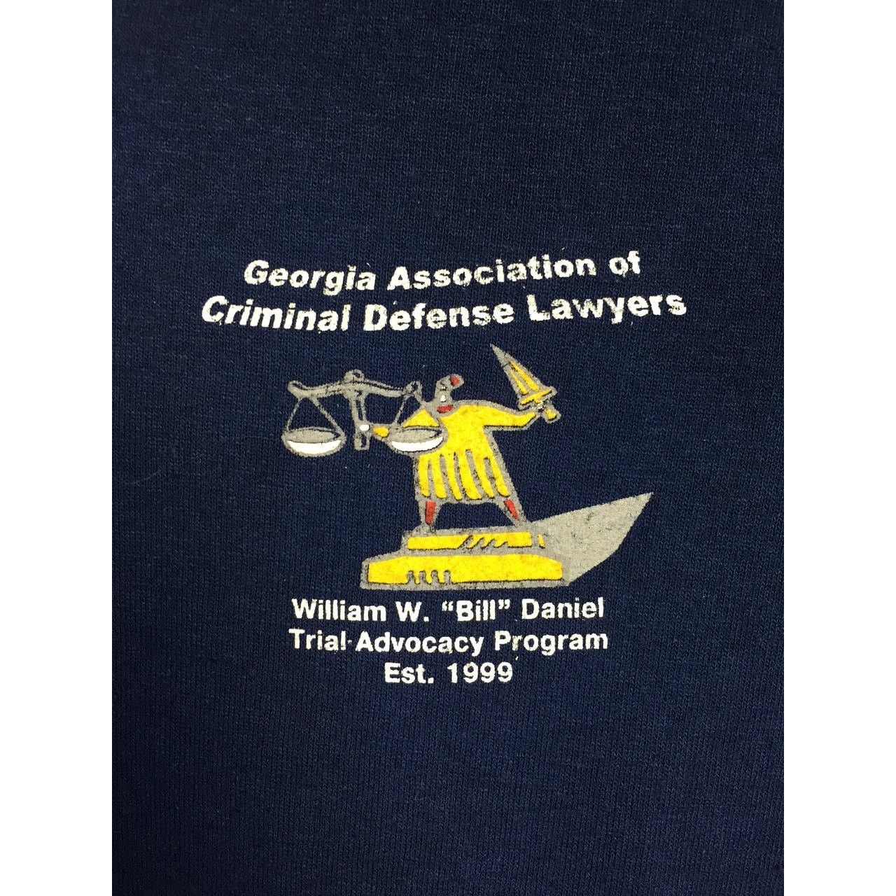 Augusta Sportswear × Vintage Vtg Georgia Association of Criminal Defense Laywers Tee Size US L / EU 52-54 / 3 - 4 Thumbnail