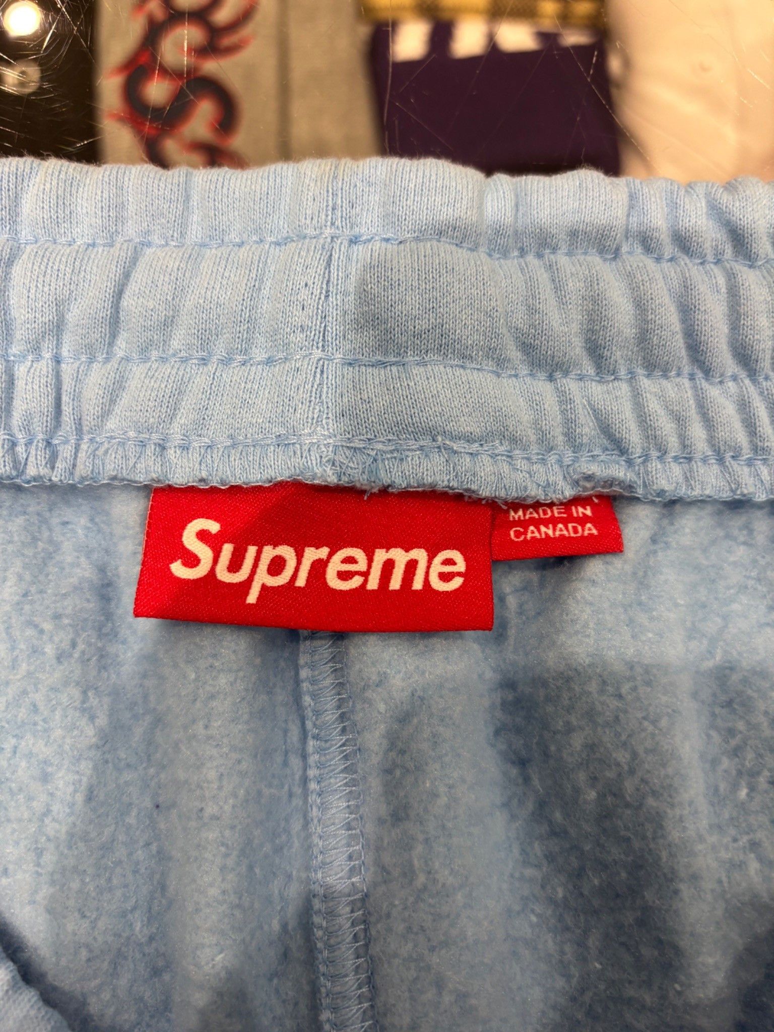 Supreme Supreme Devil S Logo Sweatpant Light Blue Size US 32 / EU 48 - 3 Thumbnail
