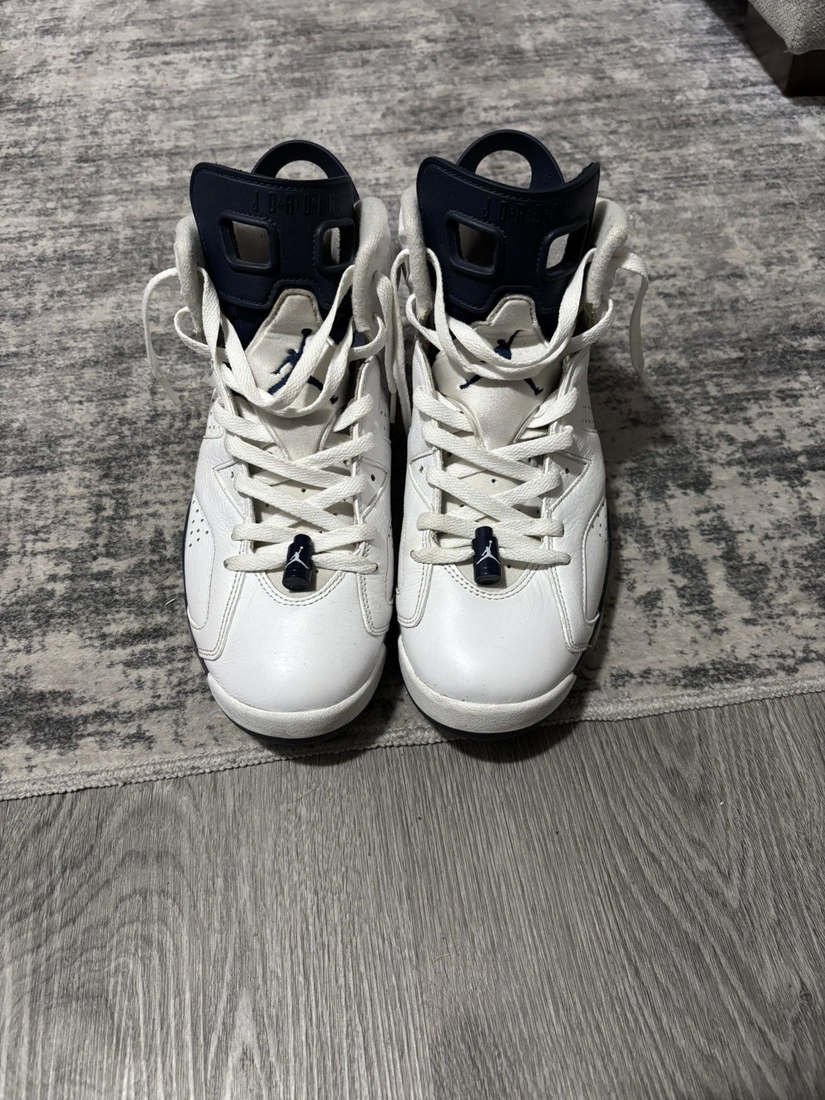 Jordan Brand Midnight Blue Jordan 6s Size 10, Used Size US 10 / EU 43 - 4 Thumbnail