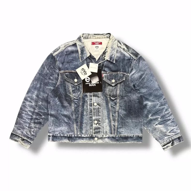 Junya Watanabe Junya Watanabe Co-branded inkjet printed denim jacket Size US L / EU 52-54 / 3 - 1 Thumbnail