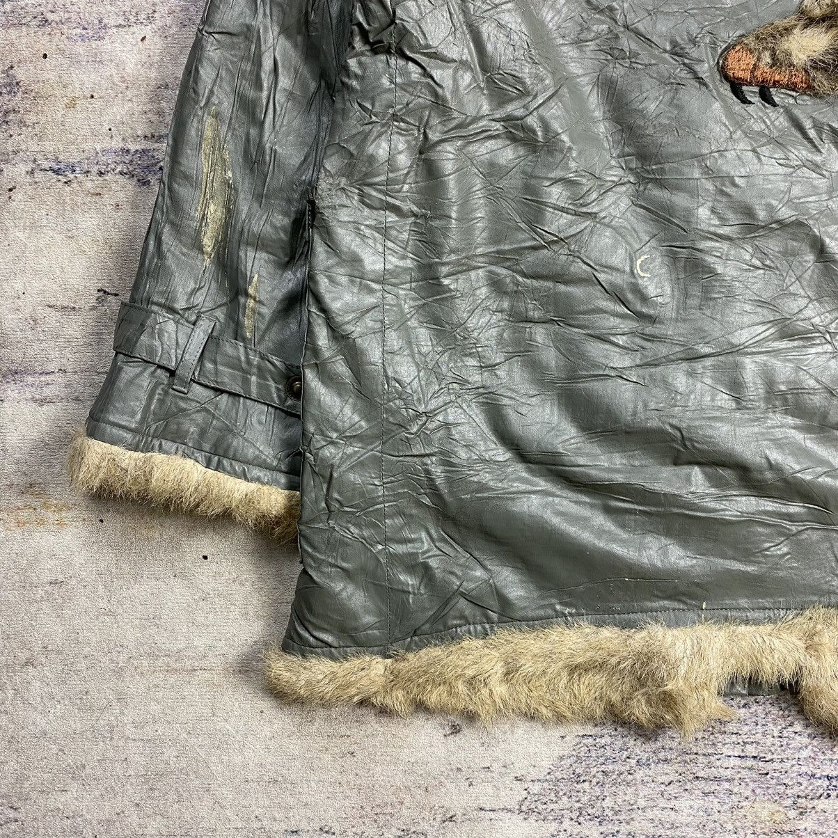 Kansai Yamamoto × Vintage archive vintage 90s Kansai Yamamoto tiger fur jacket Size US M / EU 48-50 / 2 - 9 Thumbnail