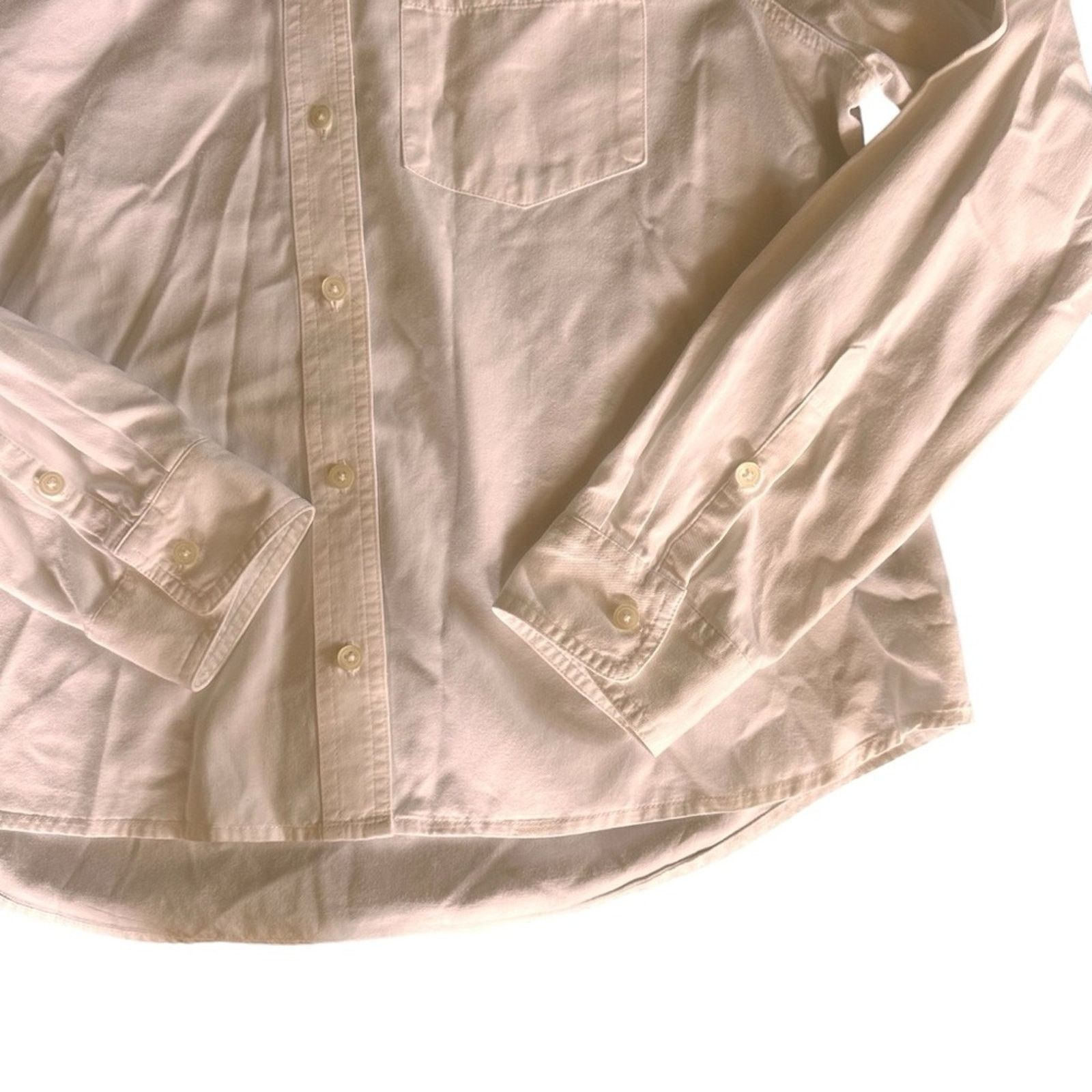 Madewell Madewell White Button Down Shirt – Size M – EUC Size M / US 6-8 / IT 42-44 - 4 Thumbnail