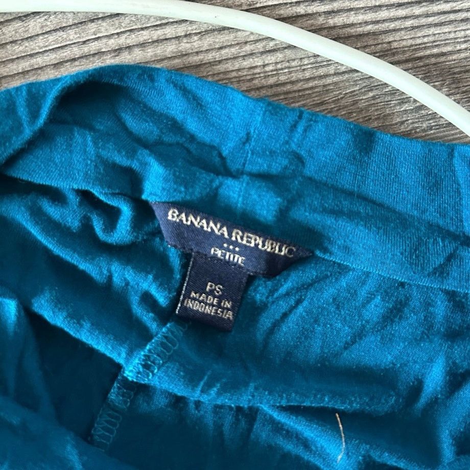 Banana Republic banana republic blue scowl neck top Size S / US 4 / IT 40 - 3 Thumbnail