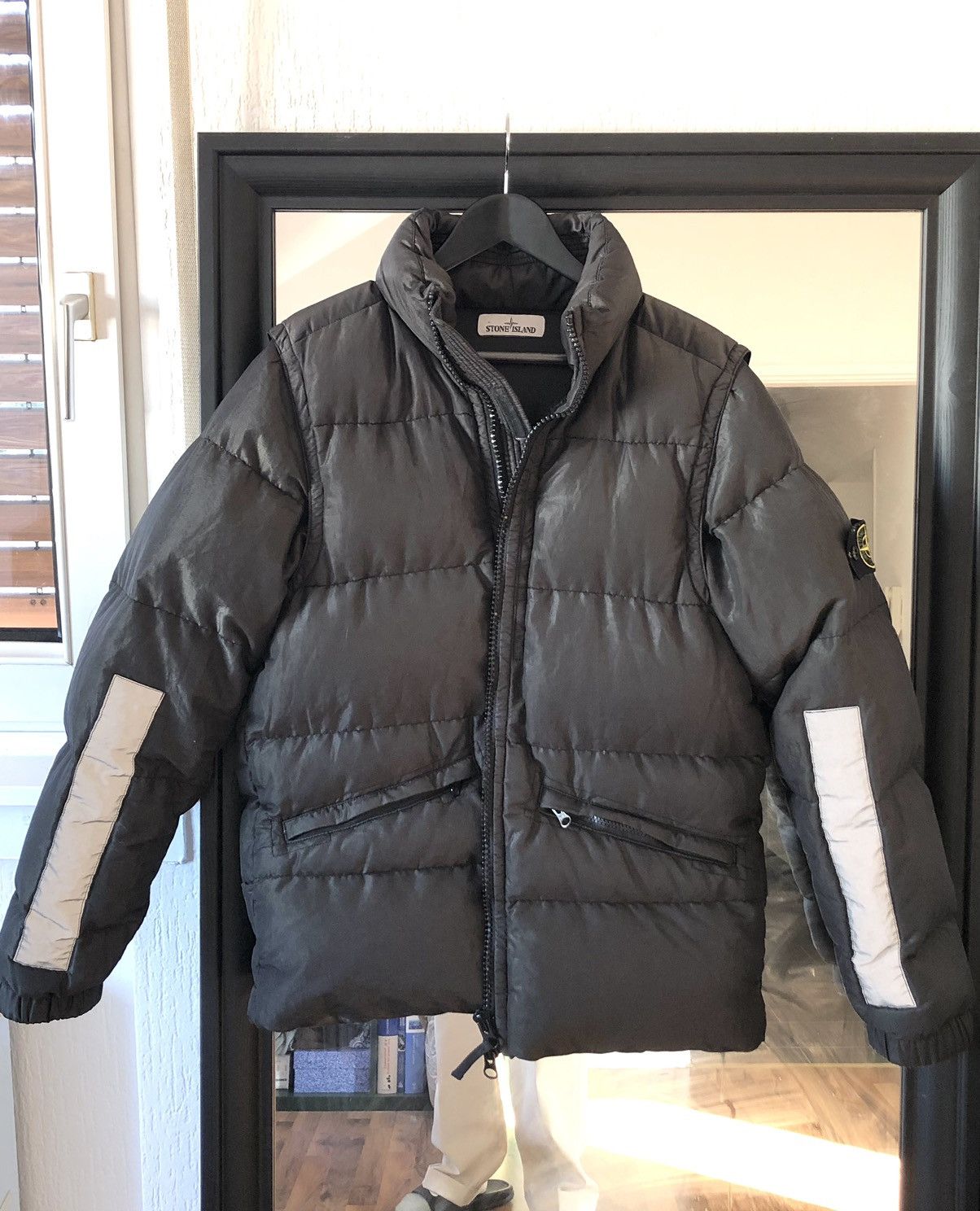 Stone Island Stone Island Cotton Metal Watro Puffer Jacket Size US S / EU 44-46 / 1 - 4 Thumbnail