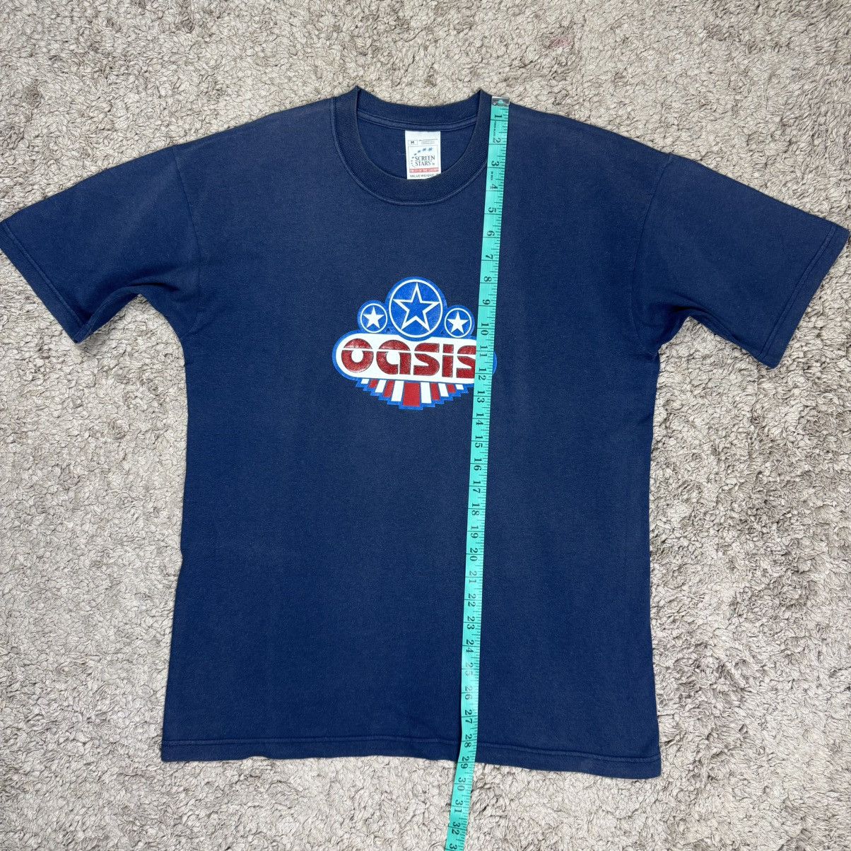 Band Tees Vintage 90s OASIS Band T-shirt Size US M / EU 48-50 / 2 - 13 Thumbnail