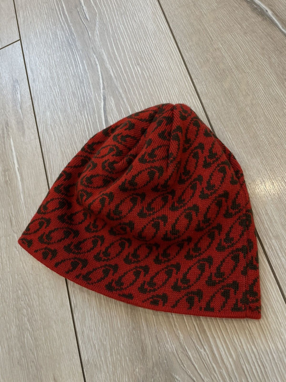 Salomon 2000’s Vintage Salomon Logo Monogram Beanie Cap Hat Size ONE SIZE - 3 Thumbnail