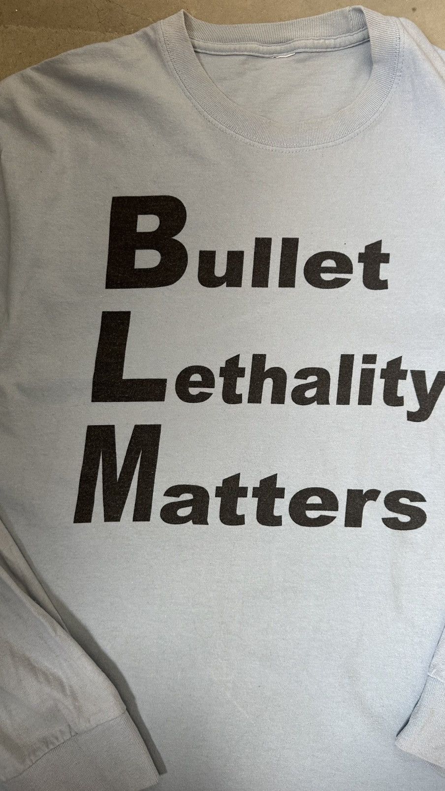 VINTAGE BULLET LETHALITY MATTERS TEE
