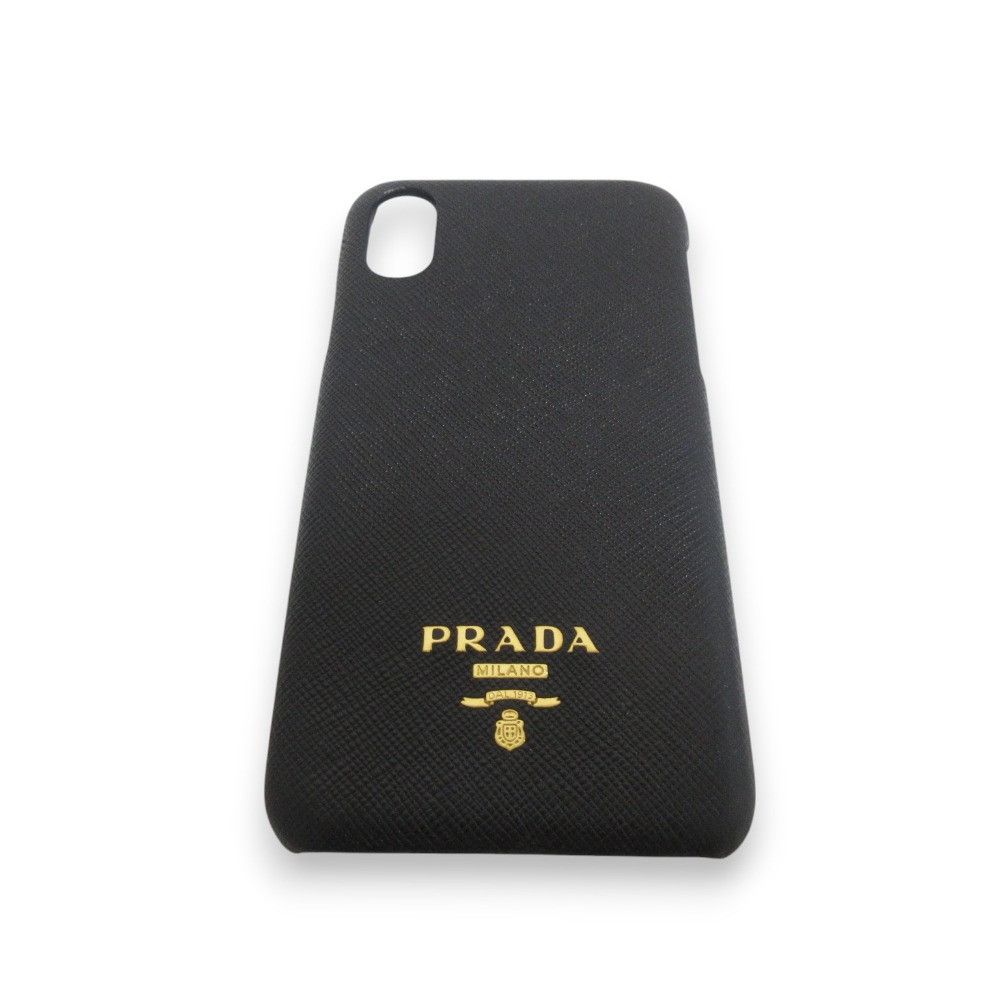 Prada Prada Prada P.TA I-PHONE Saffiano Leather Phone Case Leather Phonecase DUTY FREE for USA Size ONE SIZE - 1 Thumbnail