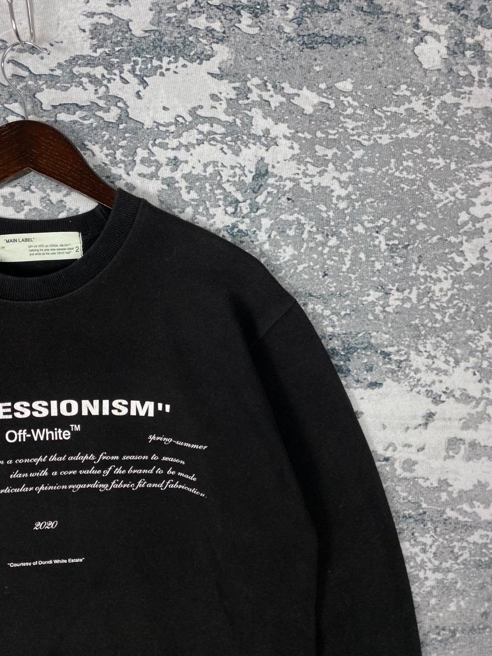 Designer Vintage Off White x Virgil Abloh Sweatshirts Size US M / EU 48-50 / 2 - 3 Thumbnail