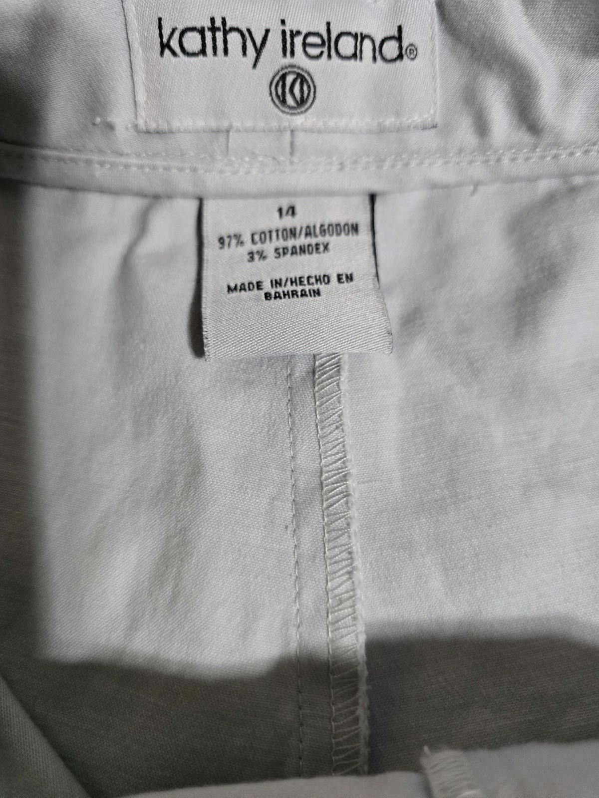 Other Kathy Ireland Light Blue Capri's Size 36" / US 14 / IT 50 - 3 Thumbnail