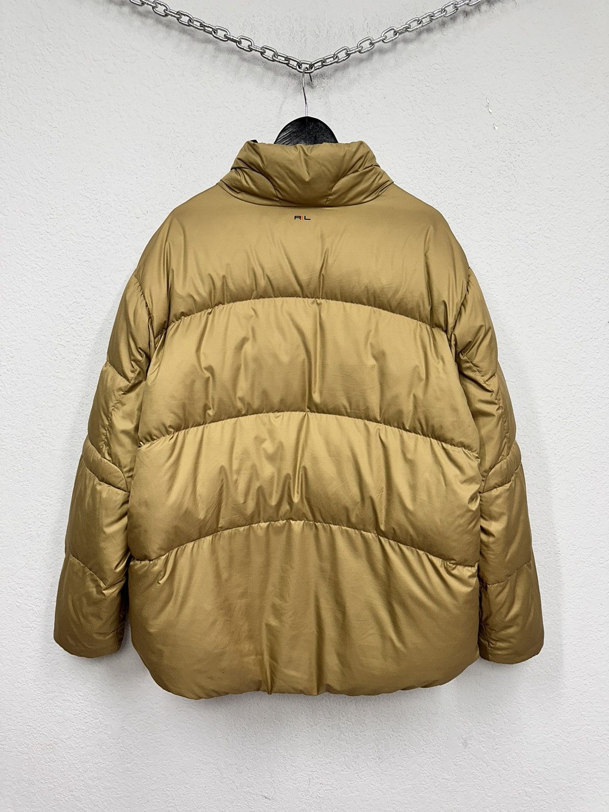 Polo Ralph Lauren Vintage Puffer Down Jacket Ralph Lauren Y2K Brown Arcteryx Size US XL / EU 56 / 4 - 11 Thumbnail