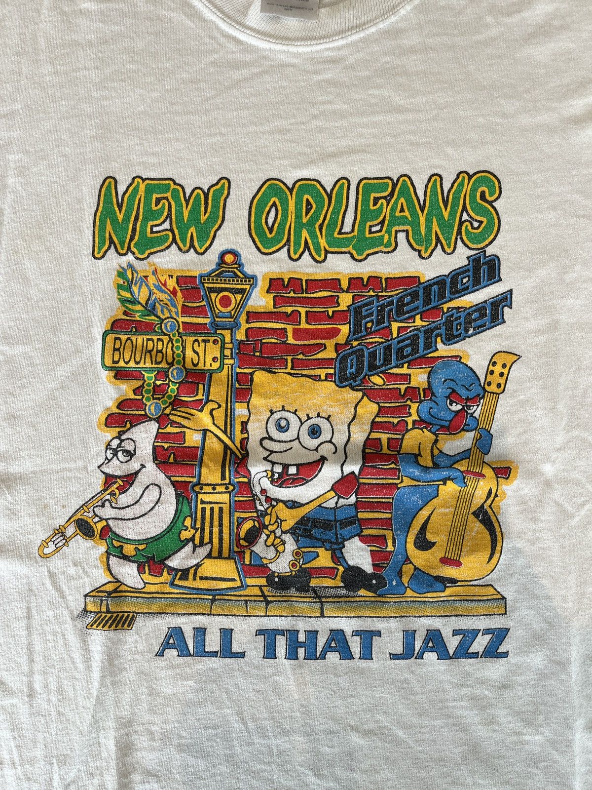 Other Vintage SpongeBob bootleg tee Size US L / EU 52-54 / 3 - 2 Thumbnail