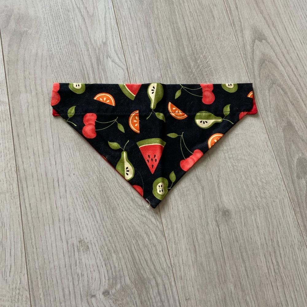Designer Fruit Dog Bandana Size ONE SIZE - 1 Thumbnail
