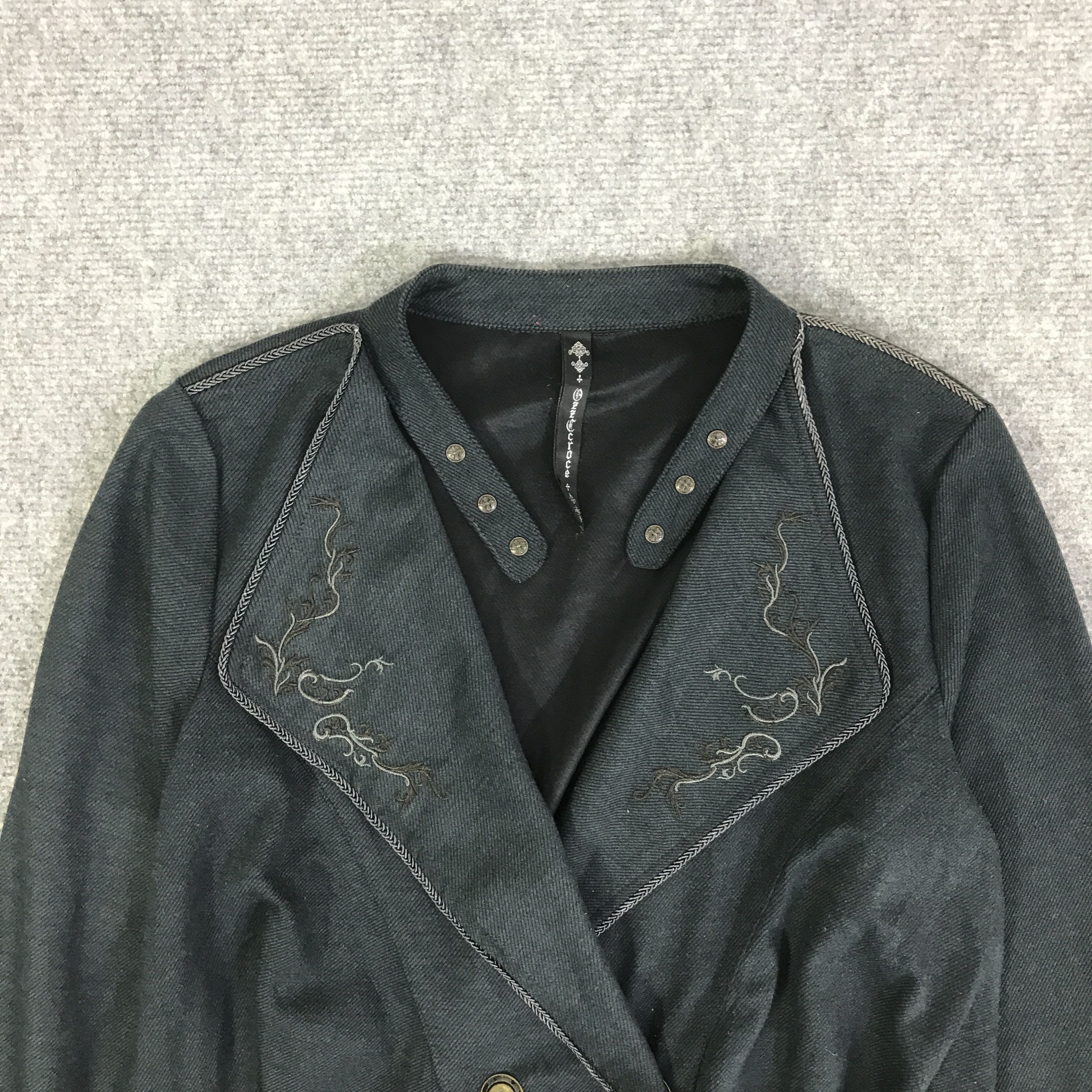 Japanese Brand GOTHIC STYLE OZZ CROZE COAT BLAZER JACKET K78B5 Size US S / EU 44-46 / 1 - 2 Thumbnail