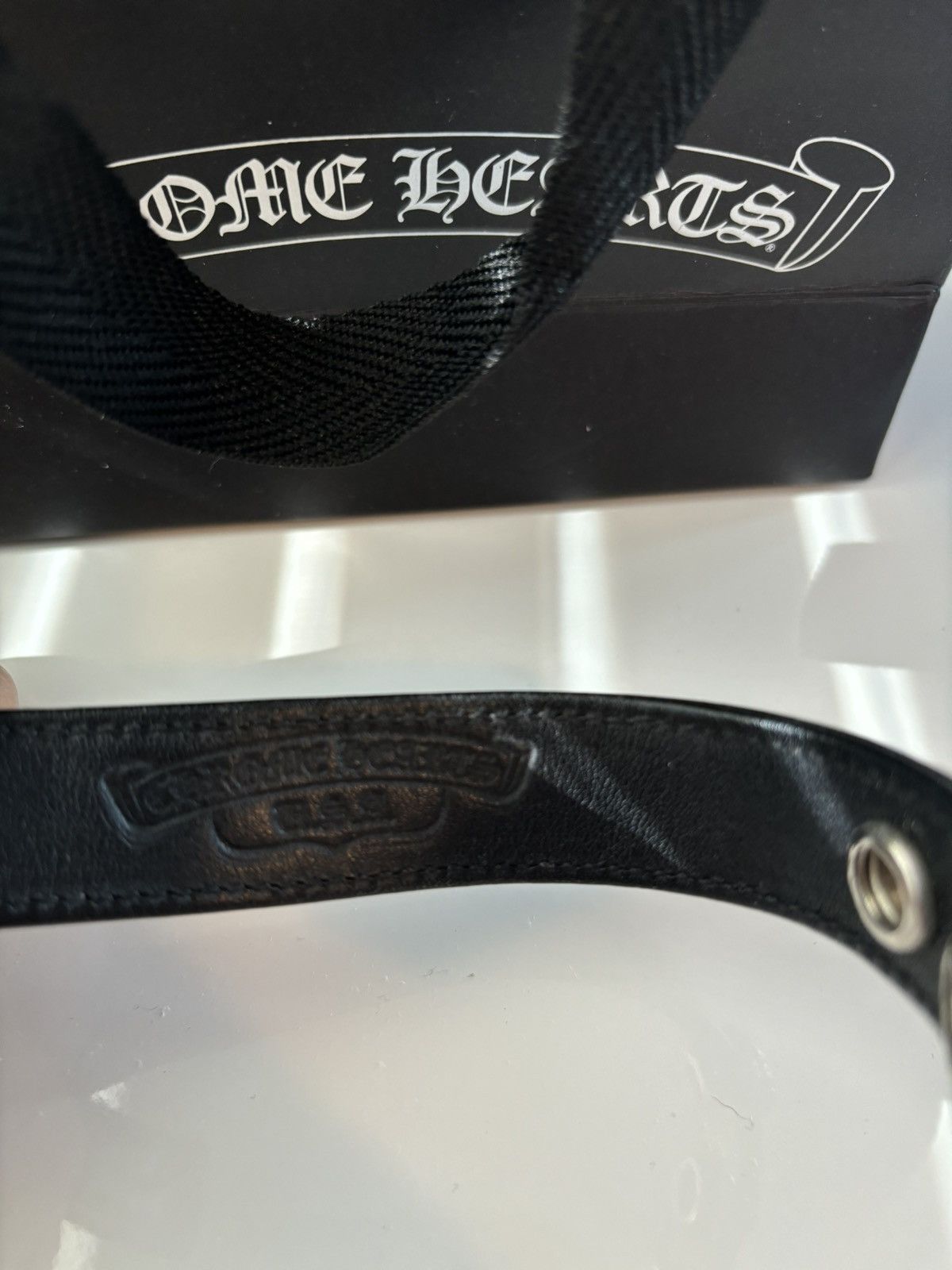 Chrome Hearts Chrome Hearts Leather Bracelet Size ONE SIZE - 4 Thumbnail