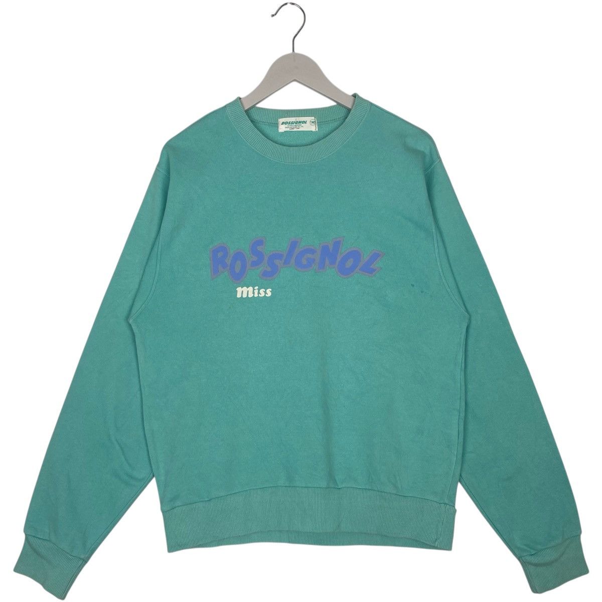 Other Vintage Rossignol Big Printed Crewneck Sweatshirt Blue SizeM Size US M / EU 48-50 / 2 - 1 Thumbnail