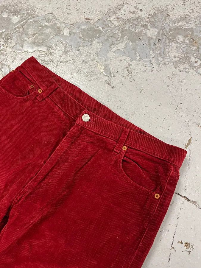 Gucci Gucci Velvet Corduroy Bordeaux Pants Size US 32 / EU 48 - 6 Thumbnail