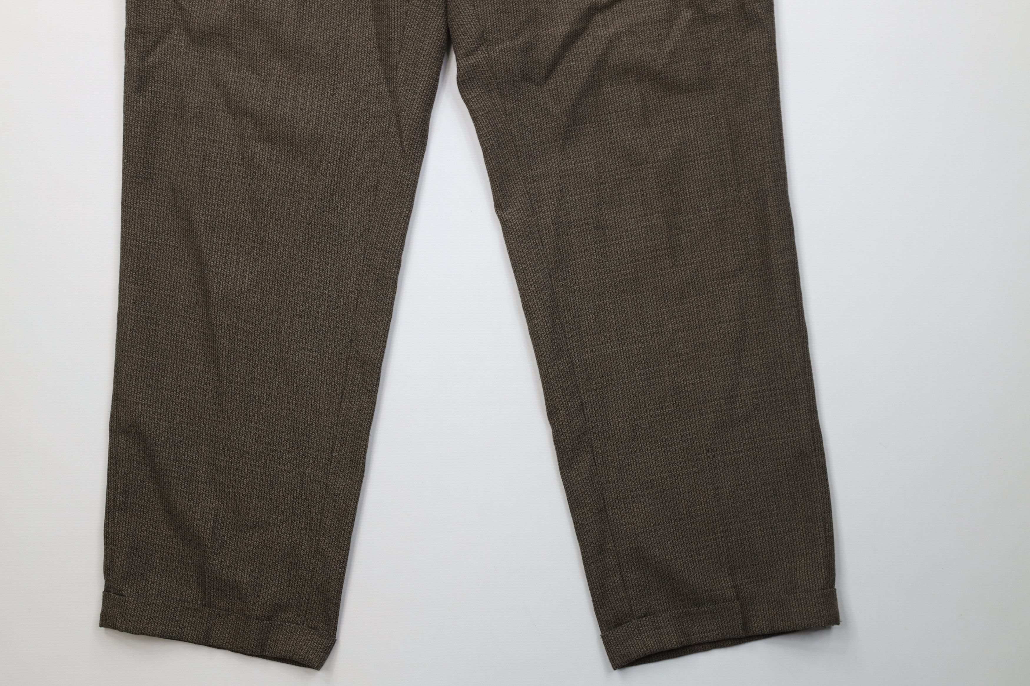 Vintage Vintage 90s Streetwear Ribbed Knit Wide Leg Chino Pants Size US 34 / EU 50 - 4 Thumbnail