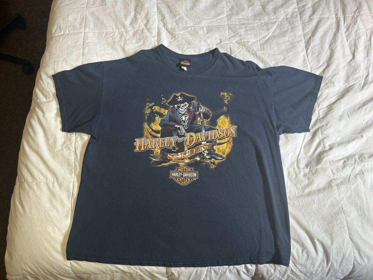 Harley Davidson × Vintage Vintage Harley Davidson Tee Size US XXL / EU 58 / 5 - 2 Thumbnail